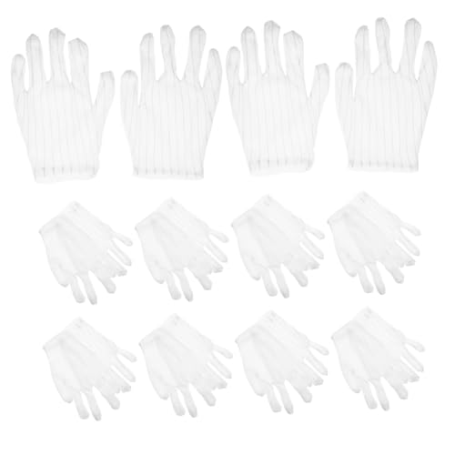 MAGICLULU 200 Stück Antistatik Handschuhe Elektrostatische Handschuhe Zur Statischen Entfernung Antistatische von MAGICLULU
