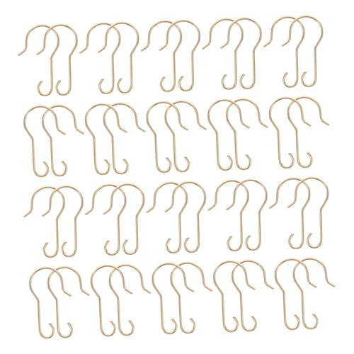MAGICLULU 200 Stück Metall-haken für Weihnachtsdekorationen Robuste Wetterbeständige Ornament-halter für Weihnachtsbaum Außenlichter und Zeitlich begrenzte Dekorationen Vielseitige MAGICLULU 200 Stück Metall-haken für Weihnachtsdekorationen Robuste Wetterbeständige Ornament-halter für Weihnachtsbaum Außenlichter und Zeitlich begrenzte Dekorationen Vielseitige von MAGICLULU