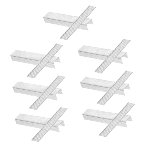 MAGICLULU 2000 Stück Metallklammern Heftklammern für Handtacker Langlebige Eisennägel für Tischlerei DIY projekte und Werbeanwendungen Robuste Nachfüllklammern MAGICLULU 2000 Stück Metallklammern Heftklammern für Handtacker Langlebige Eisennägel für Tischlerei DIY projekte und Werbeanwendungen Robuste Nachfüllklammern von MAGICLULU