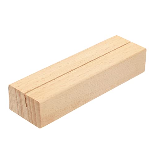 MAGICLULU 24 Stück Holz Kartenhalter Teilig aus Buchenholz Stabile Postkarten und Notizkartenhalter Multifunktionaler Desktop Standfuß für Büro Zuhause Restaurant und Spielkarten Zubehör MAGICLULU 24 Stück Holz Kartenhalter Teilig aus Buchenholz Stabile Postkarten und Notizkartenhalter Multifunktionaler Desktop Standfuß für Büro Zuhause Restaurant und Spielkarten Zubehör von MAGICLULU