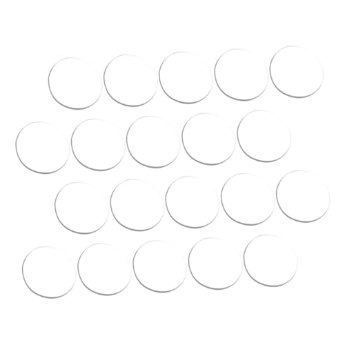 MAGICLULU 24 Stück Teiliges Glas Abstandshalter und Möbel Schutzkappen Transparente Runde Saugnäpfe rutschfeste Tischschutz Pads für Glasplatten Langlebig und Wiederverwendbar für Esstische von MAGICLULU