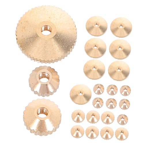 MAGICLULU 24 Stück Teiliges Uhrwerk-mutter Ersatz-uhrzubehör für Quarz-uhrwerk Geeignet für Wanduhr Standuhr und Diy-uhrenreparaturen Einfach zu Wechseln Langlebig Vielseitig Einsetzbar von MAGICLULU