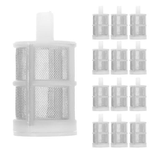 MAGICLULU 25 Stück Sprüh-Filteranschlüsse für Innenschlauch – Wasserpumpe-Sieb für Garten- und Landwirtschaftsbewässerung, geeignet für Gewächshaus und Hausgarten, 7 mm von MAGICLULU