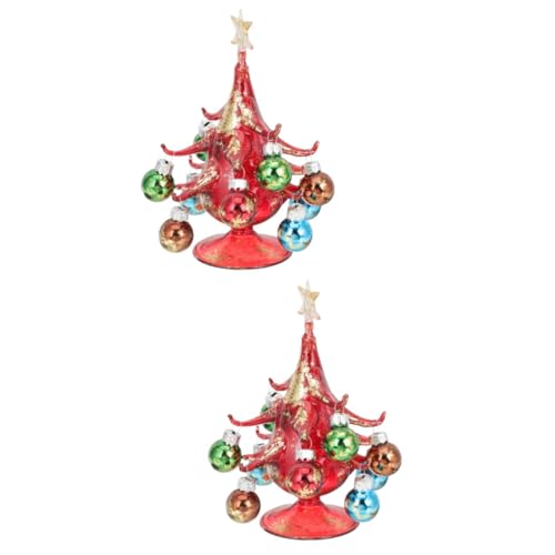 MAGICLULU 2St Weihnachtsbaum aus Glas Gold Desktop-Weihnachtsbaum Festfigurendekor Weihnachten weihnachtsbaumdeko Tannenbaum Dekoration Desktop-Weihnachtsschmuck Glocke Weihnachtsbaum MAGICLULU 2St Weihnachtsbaum aus Glas Gold Desktop-Weihnachtsbaum Festfigurendekor Weihnachten weihnachtsbaumdeko Tannenbaum Dekoration Desktop-Weihnachtsschmuck Glocke Weihnachtsbaum von MAGICLULU