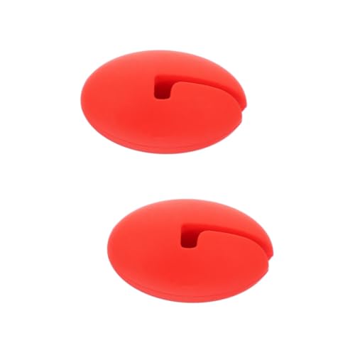 MAGICLULU 2St fester Sondenclip Thermometerclip am Topf Topfclip für Temperaturfühler Thermometer Halterung Topf Thermometer Halter Temperaturfühler-Topfclip Cliphalter für Thermometer Sirup von MAGICLULU
