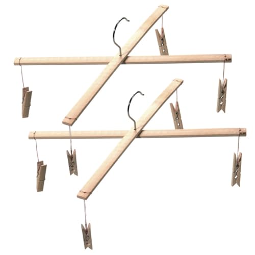 MAGICLULU 2stücke Sockentrockner Mit Clips Wäscheständer Aus Rostfrei Handtuchhalter Unterwäscheständer Für Balkon Kleiderbügel Mit Klammern Trockenständer Für Socken Und BHS MAGICLULU 2stücke Sockentrockner Mit Clips Wäscheständer Aus Rostfrei Handtuchhalter Unterwäscheständer Für Balkon Kleiderbügel Mit Klammern Trockenständer Für Socken Und BHS von MAGICLULU