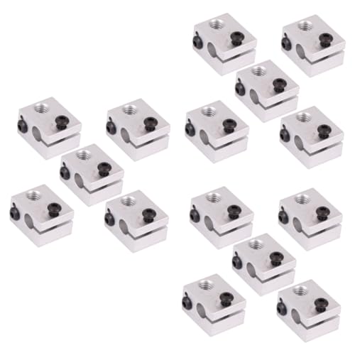 MAGICLULU 3 Sätze 3d -druckheizungsaluminiumblöcke Index Extruder Für 3d-drucker Heizblock Für 3d-drucker 3d Drucker Heizblock 3d-druckerteile Hot-end-heizblock Silber 5 Stück * 3 MAGICLULU 3 Sätze 3d -druckheizungsaluminiumblöcke Index Extruder Für 3d-drucker Heizblock Für 3d-drucker 3d Drucker Heizblock 3d-druckerteile Hot-end-heizblock Silber 5 Stück * 3 von MAGICLULU