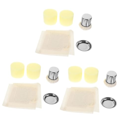 MAGICLULU 3sätze Ölverteilungswerkzeug Für Pfannkuchen Und Grillen Verschleißfeste Ölbürste Mit Zwei Ersatz-innenkernen Und Stofftüchern Küchenzubehör Für Müheloses Auftragen Von von MAGICLULU
