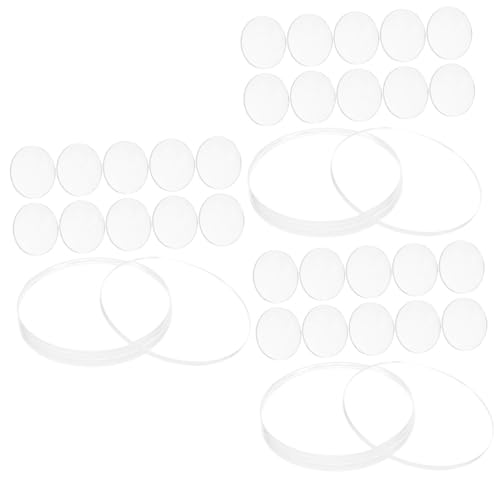 MAGICLULU 3 Sätze Runde Transparente Acrylplatten Dicke Klare Acrylscheiben Für Diy Bastelprojekte Bilderrahmen Und Displays Hochtransparente Acryl Rohlinge 20 Stück * 3 MAGICLULU 3 Sätze Runde Transparente Acrylplatten Dicke Klare Acrylscheiben Für Diy Bastelprojekte Bilderrahmen Und Displays Hochtransparente Acryl Rohlinge 20 Stück * 3 von MAGICLULU