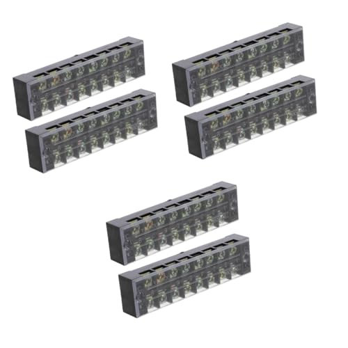 MAGICLULU 3 Sätze Terminals Isoliert Block Zweireihiger Crimpen Dual Klemmleiste Plug-in-terminalblöcke Schnelle Verbindungsanschlüsse Leiterplatten-schraubklemme Abs 2 Stücke * 3 MAGICLULU 3 Sätze Terminals Isoliert Block Zweireihiger Crimpen Dual Klemmleiste Plug-in-terminalblöcke Schnelle Verbindungsanschlüsse Leiterplatten-schraubklemme Abs 2 Stücke * 3 von MAGICLULU