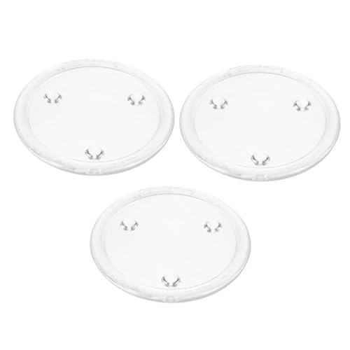 MAGICLULU 3 Stück Kerzenhalter Teilig Runde Glasplatten für Stumpenkerzen Stabiles Design Kompakt und Leicht für Hochzeit Party Romantisches Dinner Schützt Tisch vor Wachstropfen MAGICLULU 3 Stück Kerzenhalter Teilig Runde Glasplatten für Stumpenkerzen Stabiles Design Kompakt und Leicht für Hochzeit Party Romantisches Dinner Schützt Tisch vor Wachstropfen von MAGICLULU
