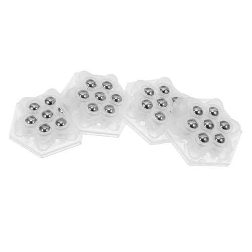 MAGICLULU 32 Stück Teiliges Mini Lenkrollen Selbstklebend Edelstahl Kugel-lager Schwerlast Transportrollen Drehbar Leise Möbelrollen Für Schränke Aufbewahrungsboxen Kleine Möbel MAGICLULU 32 Stück Teiliges Mini Lenkrollen Selbstklebend Edelstahl Kugel-lager Schwerlast Transportrollen Drehbar Leise Möbelrollen Für Schränke Aufbewahrungsboxen Kleine Möbel von MAGICLULU