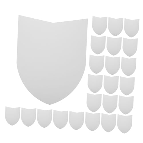 MAGICLULU 36 Stück Teiliges DIY Schild Leichtem Papier für Blanko Schildformen zum Bemalen Basteln und Rollenspiel für Partys Kostümspiele und Kreative Freizeitgestaltung MAGICLULU 36 Stück Teiliges DIY Schild Leichtem Papier für Blanko Schildformen zum Bemalen Basteln und Rollenspiel für Partys Kostümspiele und Kreative Freizeitgestaltung von MAGICLULU