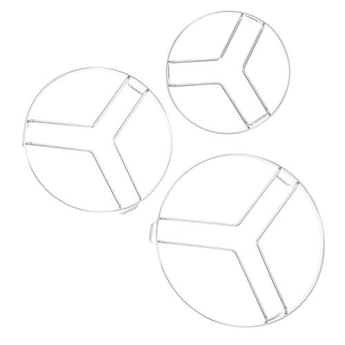 MAGICLULU 3Stücke Teiliges Dampfgarer Stabiler Kühlständer für Töpfe für Dämpfen und Abkühlen von Lebensmitteln von MAGICLULU
