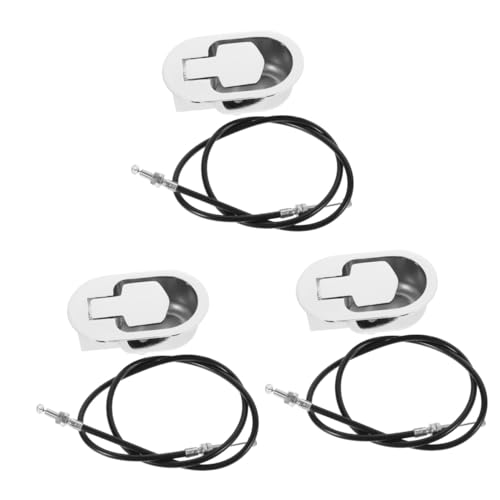 MAGICLULU 3st Zuggriff Zum Entriegeln des Liegesessels Mit Kabel Leistung Freigeben Türklingel Torpfosten Trizepsseil Griffe Handhaben Ersatz Torriegel Maschine Elektrische Liege Überzug von MAGICLULU