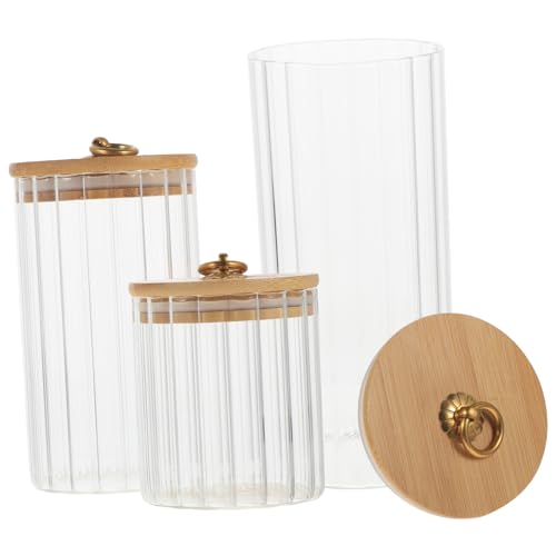 MAGICLULU 3stücke Lagerung Gläser Mit Deckel Für Kaffeebohnen Getreide Aufbewahrungsbehälter Vorratsgläser Für Trockenfrüchte Teeblätter Lebensmittelverschlussküche MAGICLULU 3stücke Lagerung Gläser Mit Deckel Für Kaffeebohnen Getreide Aufbewahrungsbehälter Vorratsgläser Für Trockenfrüchte Teeblätter Lebensmittelverschlussküche von MAGICLULU