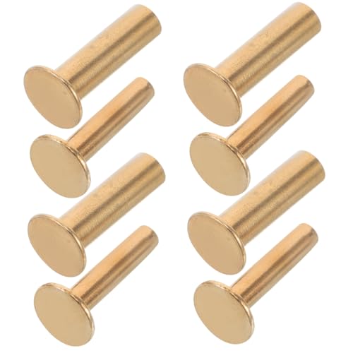 MAGICLULU 4-teiliges Set Kupfernieten Griffnieten Set Zur Herstellung Von Metallbefestigungen Für Holzgriffe Restaurierungswerkzeug von MAGICLULU