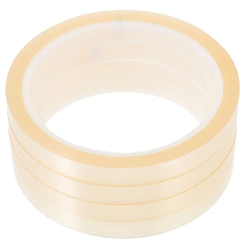 MAGICLULU 4 Rollen Hitzebeständiges Klebeband für Elektronik Sublimationsband ohne Rückstände Hochtemperatur Wärmeübertragungsband für Leiterplatten Resistent MAGICLULU 4 Rollen Hitzebeständiges Klebeband für Elektronik Sublimationsband ohne Rückstände Hochtemperatur Wärmeübertragungsband für Leiterplatten Resistent von MAGICLULU