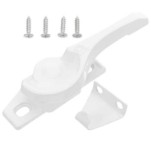 MAGICLULU 4 Sätze Aluminiumlegierung Sash Lock für Kunststofffenster und Türen Verbesserte für Zuhause und Büro für Austausch Alter von MAGICLULU