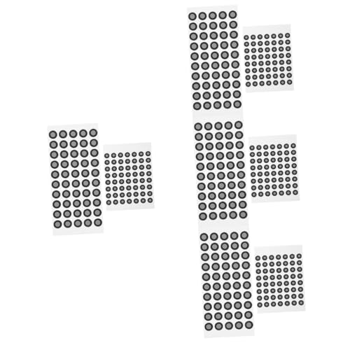 MAGICLULU 4 Sätze Lasermarkierungspunkt Scanmarkierung Reflektierender Marker Scannen Aufkleber Reflektierende Markierungen Für Scanner Reflexionspunkte Des Scanners Tinte 106 Stück * 4 von MAGICLULU