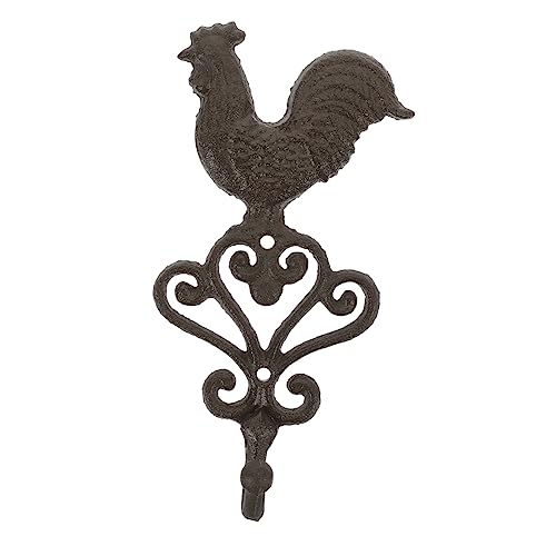 MAGICLULU 4 Stück Antiker Gusseisen Wandhaken Rooster Design Vintage Haken Garderobenhaken für Küche Bad Flur Schlafzimmer Dekorativer Kleiderhaken Robust und Vielseitig MAGICLULU 4 Stück Antiker Gusseisen Wandhaken Rooster Design Vintage Haken Garderobenhaken für Küche Bad Flur Schlafzimmer Dekorativer Kleiderhaken Robust und Vielseitig von MAGICLULU