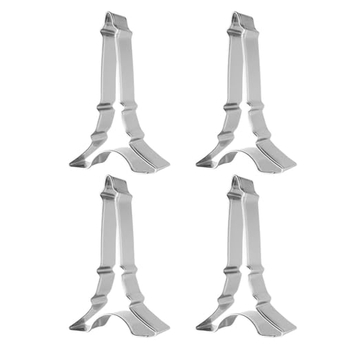 MAGICLULU 4 Stück Backformen für Kuchen Obstkuchen-Kekse Eiffelturm-Cookie-Schablone DIY Formen in Form eines Eiffelturms Fruchtschneider Früchte und Gemüse Keksform Frankreich Schimmel MAGICLULU 4 Stück Backformen für Kuchen Obstkuchen-Kekse Eiffelturm-Cookie-Schablone DIY Formen in Form eines Eiffelturms Fruchtschneider Früchte und Gemüse Keksform Frankreich Schimmel von MAGICLULU