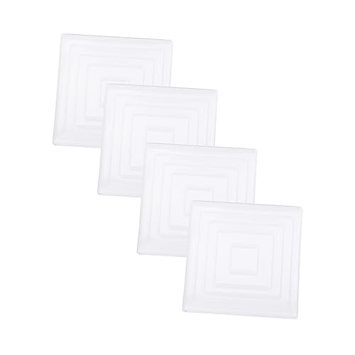 MAGICLULU 4 Stück Bodenschutzmatte Sofabeine Tischset Befestigung Möbel Pad Bodenmatte MAGICLULU 4 Stück Bodenschutzmatte Sofabeine Tischset Befestigung Möbel Pad Bodenmatte von MAGICLULU