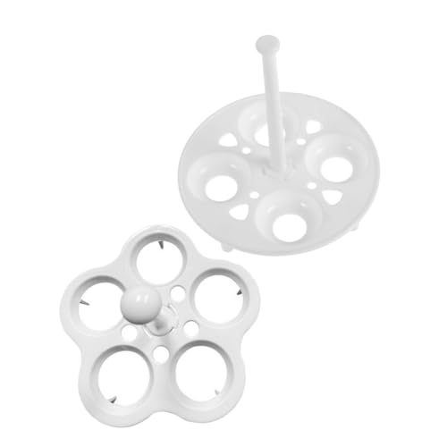 MAGICLULU 4 Stück Hitzebeständiger Wiederverwendbarer Halter für Schnelles Kochen mit Löchern für Gesundheitskochtöpfe Geeignet von MAGICLULU