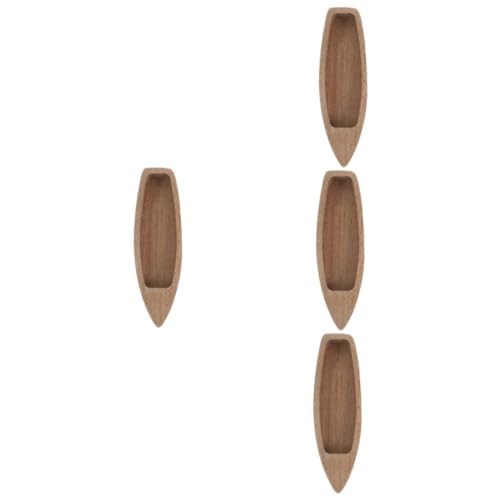 MAGICLULU 4 Stück Miniaturboot Aus Holz Küsten Klein Für Spielzeugboot Unvollendetes Bootsmodell Sammelbar Nautisch Geformt Ruderboot Bootsskulpturen Desktop-Boot Bootsholzhandwerk MAGICLULU 4 Stück Miniaturboot Aus Holz Küsten Klein Für Spielzeugboot Unvollendetes Bootsmodell Sammelbar Nautisch Geformt Ruderboot Bootsskulpturen Desktop-Boot Bootsholzhandwerk von MAGICLULU