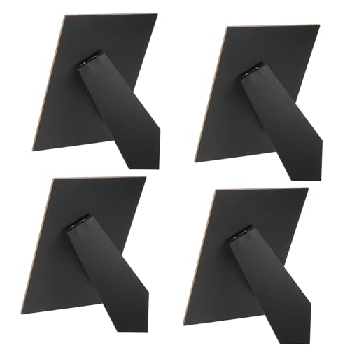 MAGICLULU 4 Stück Photo Frame Back Panel Bilderrahmen Staffeleien Foto -Staffelei zurück Staffelei Board für Fotos DIY -Fotorahmenbedarf Backplatine Tafelrahmen Platte auf Holzbasis Schwarz MAGICLULU 4 Stück Photo Frame Back Panel Bilderrahmen Staffeleien Foto -Staffelei zurück Staffelei Board für Fotos DIY -Fotorahmenbedarf Backplatine Tafelrahmen Platte auf Holzbasis Schwarz von MAGICLULU