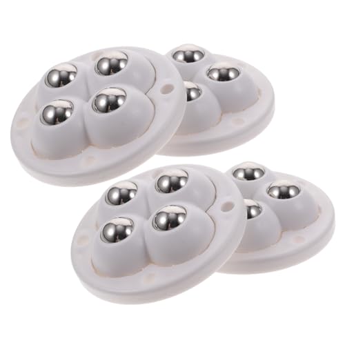 MAGICLULU 4 Stück Selbstklebende Möbelrollen mit Kugellagertechnik Stabile Abs lenkrollen für Aufbewahrungsboxen Küchenbehälter Mülleimer Einfache Montage ohne Bohren Geräuscharm Kompakt MAGICLULU 4 Stück Selbstklebende Möbelrollen mit Kugellagertechnik Stabile Abs lenkrollen für Aufbewahrungsboxen Küchenbehälter Mülleimer Einfache Montage ohne Bohren Geräuscharm Kompakt von MAGICLULU