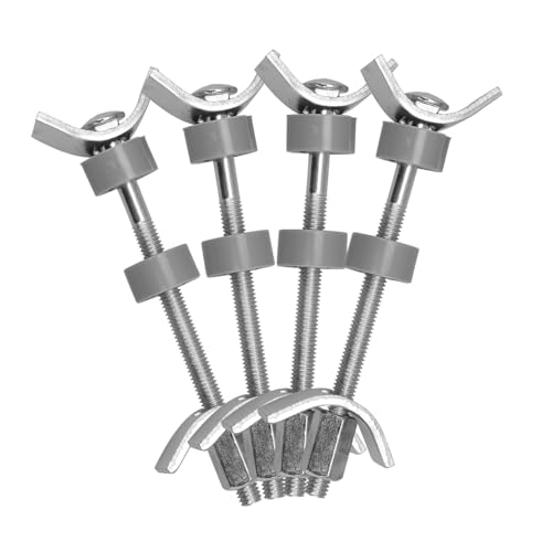 MAGICLULU 4 Stück Teiliges Möbelverbindungsset aus Metall Stabile Arbeitsplattenverbinder mit Großem Tragvermögen Sichere Verbindung für Küchenarbeitsplatten und Tischplatten Einsetzbar von MAGICLULU