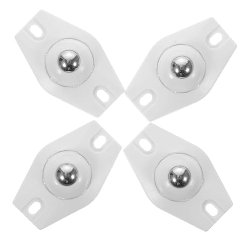MAGICLULU 4 Stück Teiliges Selbstklebende aus Weißem Stahlkugelmaterial Geräuscharm und Langlebig für Aufbewahrungsboxen und Haushaltsgeräte Einfache Montage ohne Bohren Verschiebbar und MAGICLULU 4 Stück Teiliges Selbstklebende aus Weißem Stahlkugelmaterial Geräuscharm und Langlebig für Aufbewahrungsboxen und Haushaltsgeräte Einfache Montage ohne Bohren Verschiebbar und von MAGICLULU