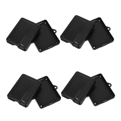 MAGICLULU 4 Stück Teiliges Wandmontage Projektboxen aus Hochfestem Kunststoff Vibrations Stoßfeste Elektrische Anschlussgehäuse mit Feuchtigkeitsschutz für Sichere Verkabelung MAGICLULU 4 Stück Teiliges Wandmontage Projektboxen aus Hochfestem Kunststoff Vibrations Stoßfeste Elektrische Anschlussgehäuse mit Feuchtigkeitsschutz für Sichere Verkabelung von MAGICLULU