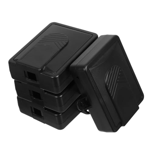 MAGICLULU 4 Stück Teiliges Wandmontierte Kunststoff Verteilerbox Stoß Vibrationsbeständige Elektrische Anschlussdose Langlebiges Gehäuse für Sichere Verdrahtung und Zuverlässigen Schutz von MAGICLULU