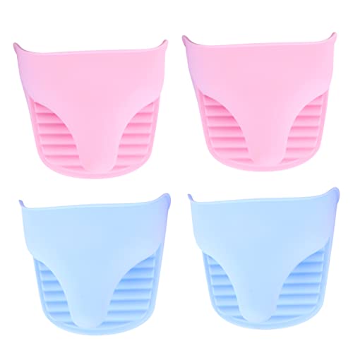 MAGICLULU 4 Stück Wiederverwendbare Ofenhandschuhe Hitzebeständige Backhandschuhe Küchenofenhandschuhe Nicht Aus Silikon Zufällige Farbe MAGICLULU 4 Stück Wiederverwendbare Ofenhandschuhe Hitzebeständige Backhandschuhe Küchenofenhandschuhe Nicht Aus Silikon Zufällige Farbe von MAGICLULU