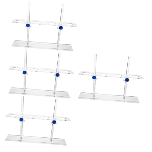MAGICLULU 4 Stück Trichtergestell mit Dosentrichter Experimentierzubehör Halter für Trichterständer Trichterhalter Werkzeug für chemische Experimente Unterstützung für Laborstative von MAGICLULU