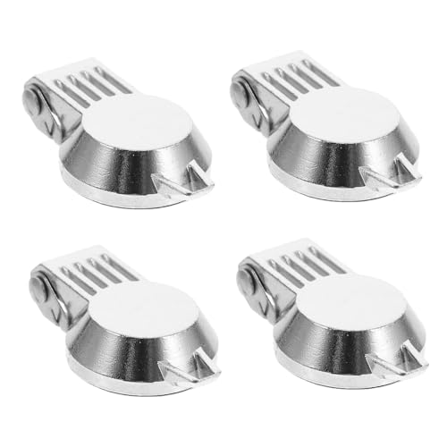 MAGICLULU 4 Stück Wasserdichte Schutzkappe Verchromter Zinklegierung Kleiner Runder Staubschutz für Rundschloss Robust und Langlebig für Bau Industrieanlagen MAGICLULU 4 Stück Wasserdichte Schutzkappe Verchromter Zinklegierung Kleiner Runder Staubschutz für Rundschloss Robust und Langlebig für Bau Industrieanlagen von MAGICLULU