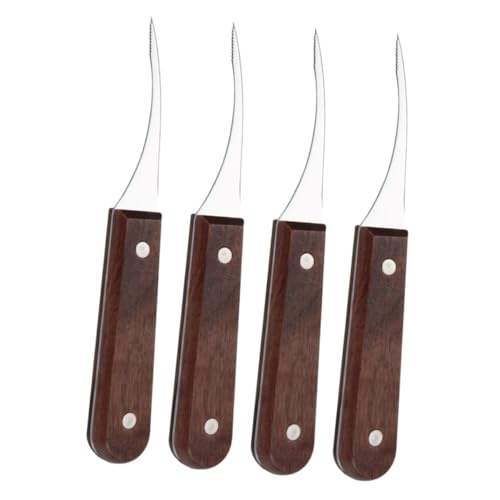 MAGICLULU 4 Teiliges Garnelenschnur Messerset Küchenmesser Entfernen Garnelenschnur Kochgarnelenschäler Garnelenschäler Meeresfrüchte Handhabungswerkzeug MAGICLULU 4 Teiliges Garnelenschnur Messerset Küchenmesser Entfernen Garnelenschnur Kochgarnelenschäler Garnelenschäler Meeresfrüchte Handhabungswerkzeug von MAGICLULU