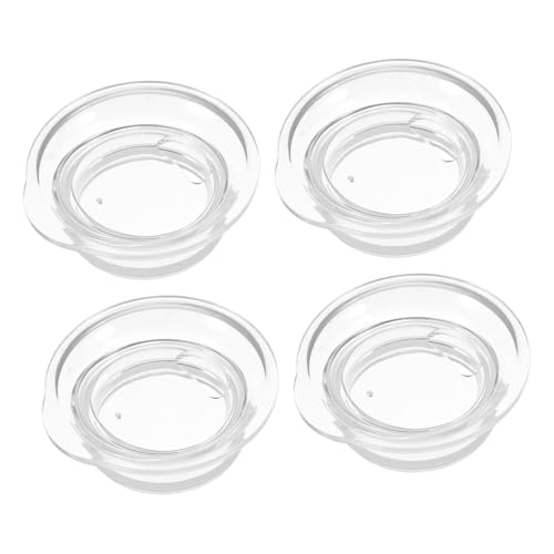 MAGICLULU 4-teiliger Staubschutz Für Mate-becher: Kunststoffabdeckung Für 237 Ml Mate-becher – Isolierter Deckel-ersatz Verhindert Und Schmutz, Einfache Installation von MAGICLULU
