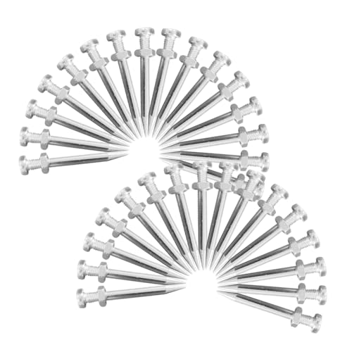 MAGICLULU 40 Stück Teiliges Aerator Schuhspikes Metall Erdspikes für Rasenlüfter Lochen von Verdichtetem für Rasenpflege Einfache Anwendung und Tragbar MAGICLULU 40 Stück Teiliges Aerator Schuhspikes Metall Erdspikes für Rasenlüfter Lochen von Verdichtetem für Rasenpflege Einfache Anwendung und Tragbar von MAGICLULU