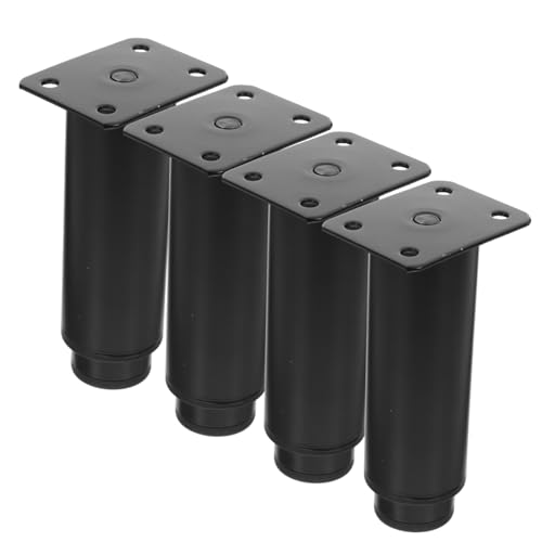 MAGICLULU 4Stücke Verstellbare Möbelbeine Höhe Robuste Sofabeine für Schränke Tische Betten Hohe Tragfähigkeit Schwarzhöhenverstellbar MAGICLULU 4Stücke Verstellbare Möbelbeine Höhe Robuste Sofabeine für Schränke Tische Betten Hohe Tragfähigkeit Schwarzhöhenverstellbar von MAGICLULU