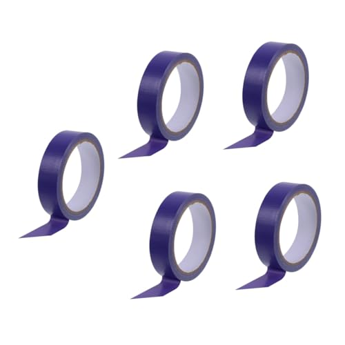 MAGICLULU 5 Rollen Hochwertiges Gewebeband Extra Stark Vielseitiges Wasserdichtes Klebeband für Teppiche Verpackungen und DIY Projekte Einfach zu Handhaben und Rückstandsfrei Entfernbar von MAGICLULU