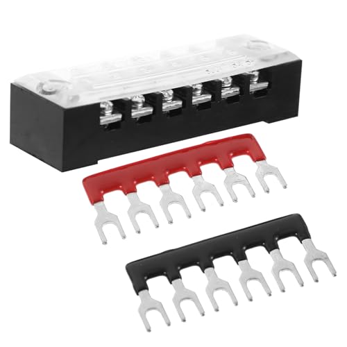 MAGICLULU 5 Sätze Dual Row Terminal Block mit Abdeckung Positionen Schraubklemmenleiste für Maschinen Haushaltsgeräte Computer Automatisierungssysteme Sicher Zuverlässig MAGICLULU 5 Sätze Dual Row Terminal Block mit Abdeckung Positionen Schraubklemmenleiste für Maschinen Haushaltsgeräte Computer Automatisierungssysteme Sicher Zuverlässig von MAGICLULU