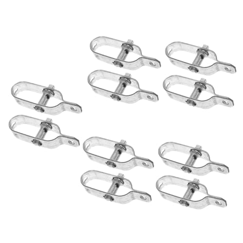 MAGICLULU 5 Sätze Kabelspanner Für Gewächshäuser Stahldraht Fechten Stahlseilspanner Zaunspanner Im Freien Drahtseilspanner Für Den Garten Zaundrahtsieb Zaundrahtspanner Gießen 2 Stücke * 5 von MAGICLULU