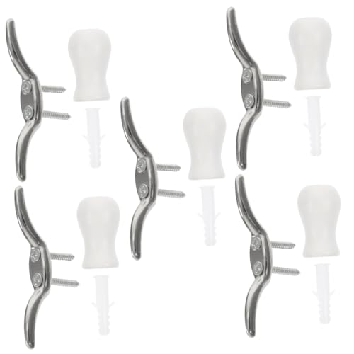 MAGICLULU 5 Sätze Metall Kordelhalter für Jalousien mit Holzknopf Langlebig und Bruchsicher Montageschrauben Platzsparend für Fensterjalousien Geeignet für Zuhause Büro Hotel und Schule MAGICLULU 5 Sätze Metall Kordelhalter für Jalousien mit Holzknopf Langlebig und Bruchsicher Montageschrauben Platzsparend für Fensterjalousien Geeignet für Zuhause Büro Hotel und Schule von MAGICLULU