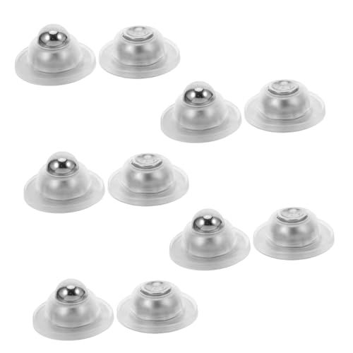 MAGICLULU 5 Sätze Transparenter Türstopper mit Selbstklebender Rückseite Geräuschloser Magnetischer Türhalter Stoßdämpfend Beschädigungsfrei für Zuhause Büro Wohnwagen und Camper von MAGICLULU