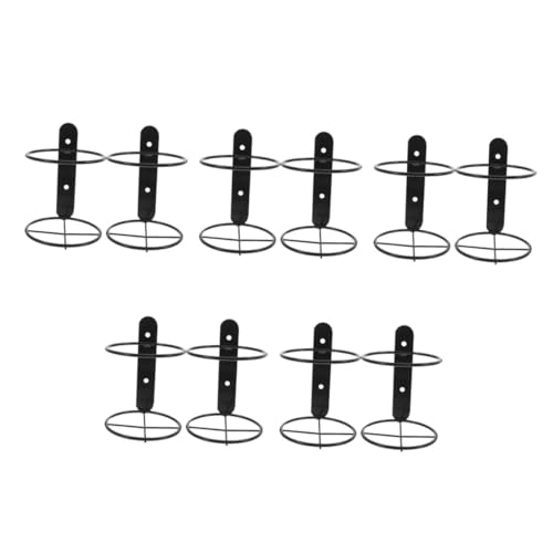 MAGICLULU 5 Sätze Wand Weinhalter Wandmontierter Flaschenhalter Für Weinflaschen Stylisches Weinregal Für Bar Und Praktischer Flaschenhalter Aus Metall Für Rotwein Dekoration 2 Stücke * 5 MAGICLULU 5 Sätze Wand Weinhalter Wandmontierter Flaschenhalter Für Weinflaschen Stylisches Weinregal Für Bar Und Praktischer Flaschenhalter Aus Metall Für Rotwein Dekoration 2 Stücke * 5 von MAGICLULU