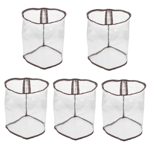 MAGICLULU 5 Stück Küchenmixer Abdeckung Staubschutz für Standmixer Transparent aus Schützt vor Kratzern Passform für Haushaltsgeräte zur Aufbewahrung Schränken oder Vorratsräumen Tiefgrau von MAGICLULU