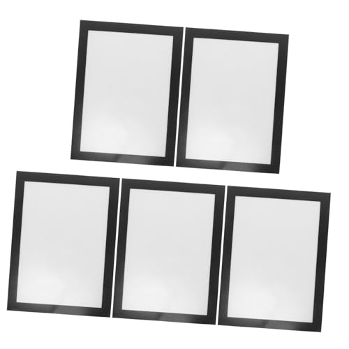 MAGICLULU 5 Stück Magnetischer Posterrahmen PVC Schutzrahmen mit Hoher Haftkraft Wiederverwendbar und Vielseitig für Büro Zuhause und Schule Einfache Handhabung ohne Werkzeug MAGICLULU 5 Stück Magnetischer Posterrahmen PVC Schutzrahmen mit Hoher Haftkraft Wiederverwendbar und Vielseitig für Büro Zuhause und Schule Einfache Handhabung ohne Werkzeug von MAGICLULU